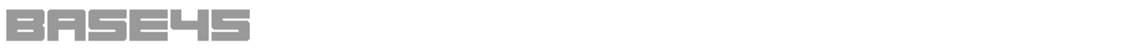 Base 45 font preview